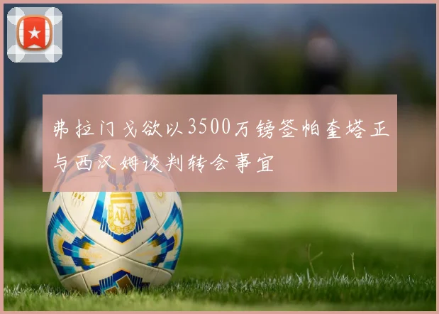 弗拉门戈欲以3500万镑签帕奎塔正与西汉姆谈判转会事宜